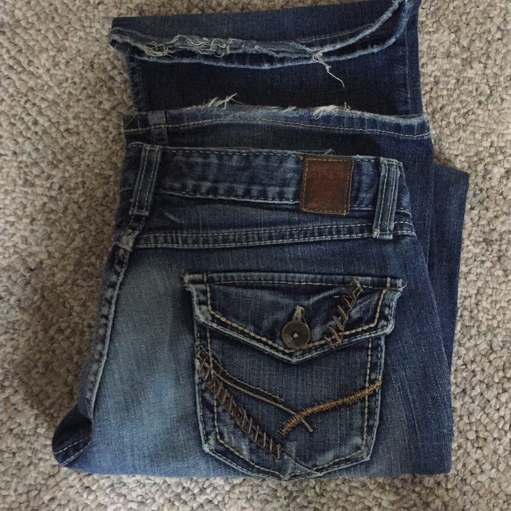 BKE Sabrina low rise flare 27 x 34.5 jeans
